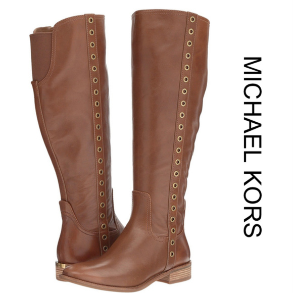 MICHAEL Michael Kors Shoes - Michael Michael Kors Dora Mocha Tall Boots 8